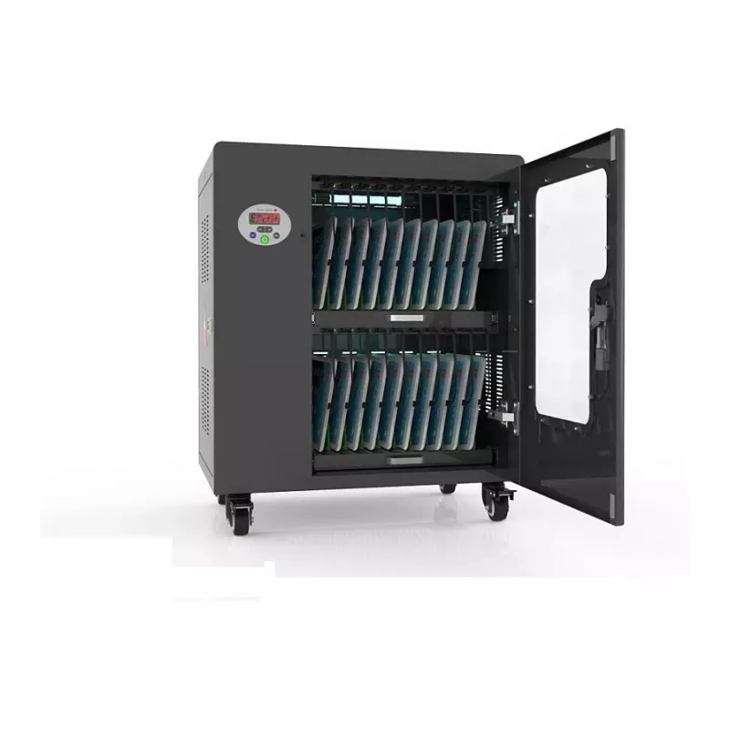 GoodConnections ANTARES T20 Tablet-Ladewagen UVC-Desinfektion Black