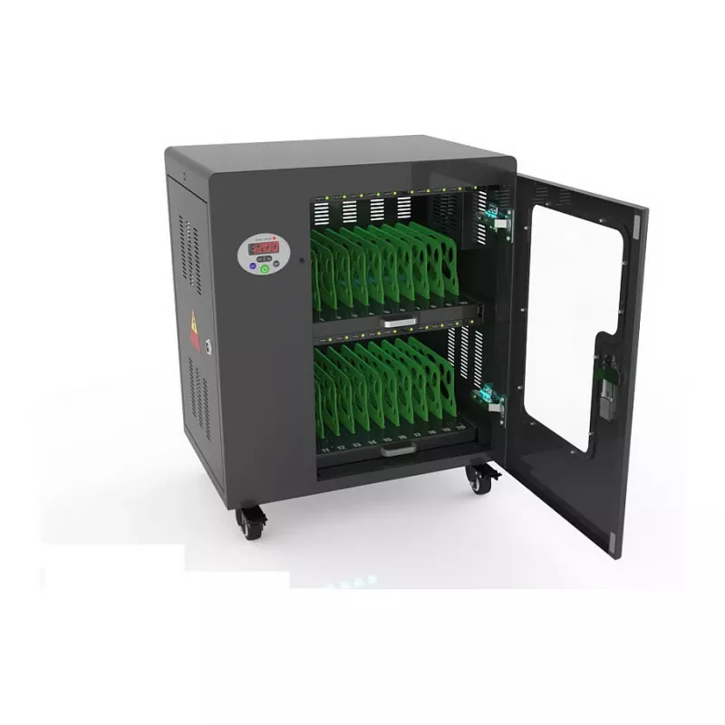 GoodConnections ANTARES T20 Tablet-Ladewagen UVC-Desinfektion Black