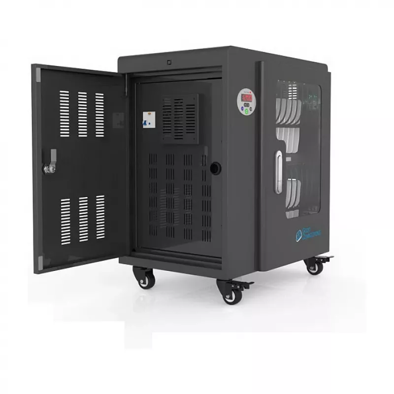 GoodConnections ANTARES T20 Tablet-Ladewagen UVC-Desinfektion Black