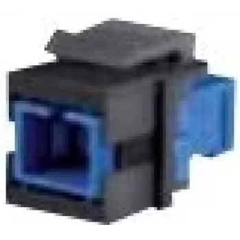 Socket-outlet Bachmann 918.072 Black Blue 1 module