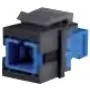 Socket-outlet Bachmann 918.072 Black Blue 1 module