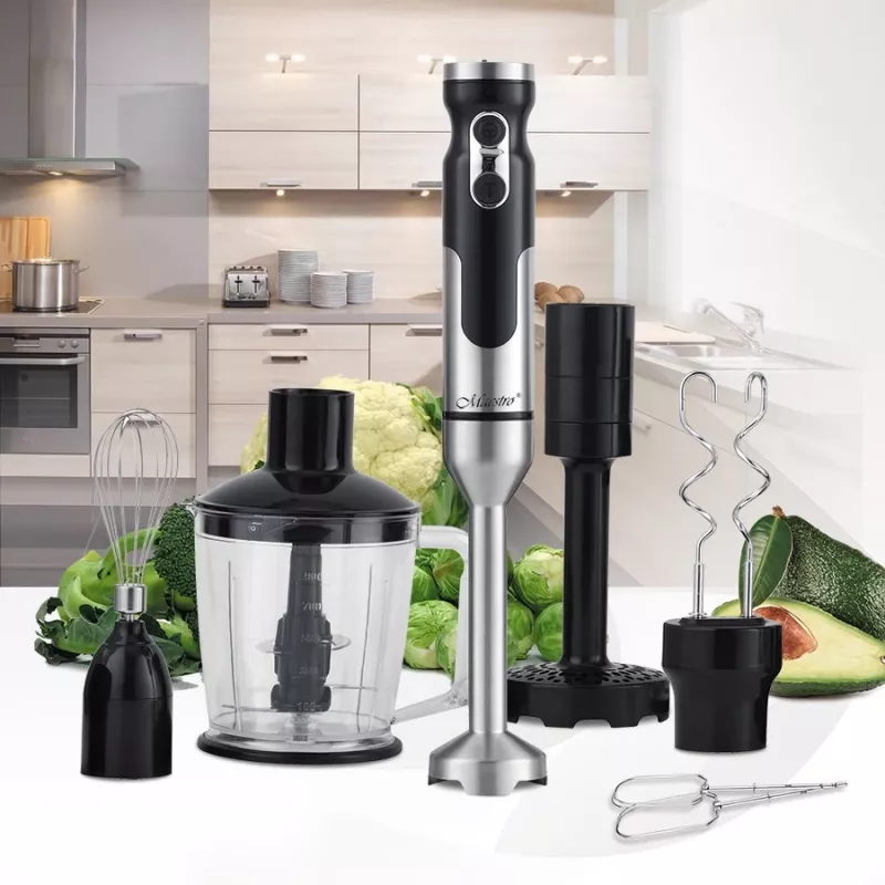 Immersion blender Maestro MR-567 Black Stainless steel