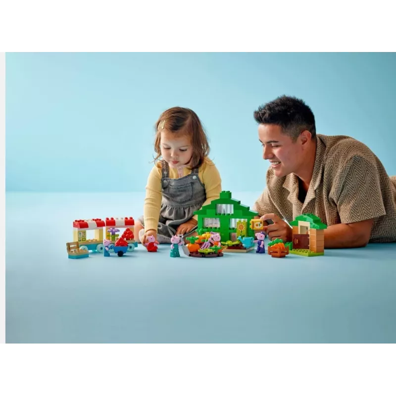 DUPLO Peppa Pig 10461 Grandpa Pigs Garden and Greenhouse Building Blocks