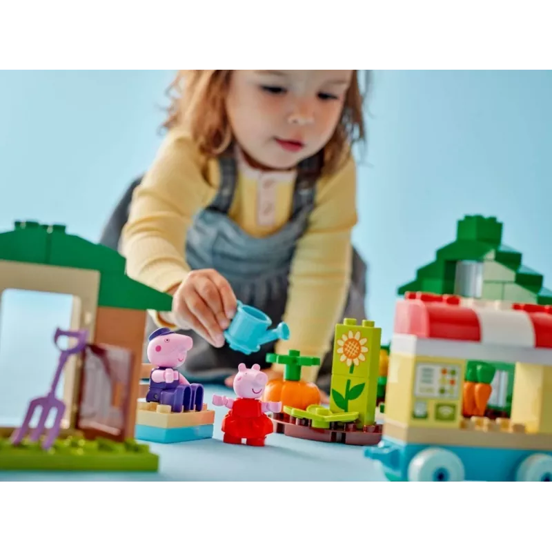 DUPLO Peppa Pig 10461 Grandpa Pigs Garden and Greenhouse Building Blocks