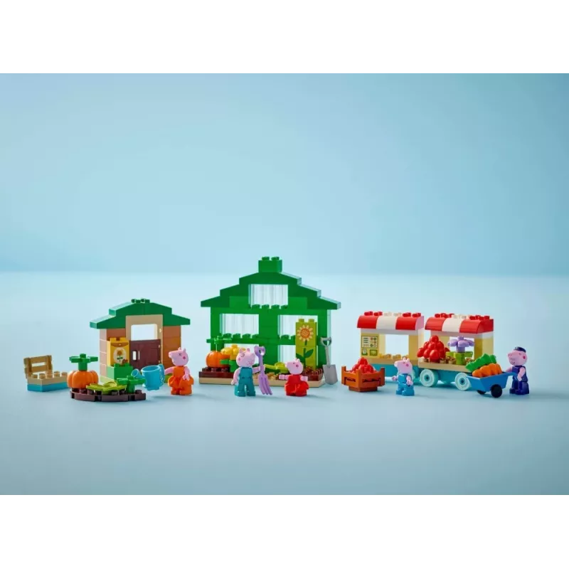 DUPLO Peppa Pig 10461 Grandpa Pigs Garden and Greenhouse Building Blocks