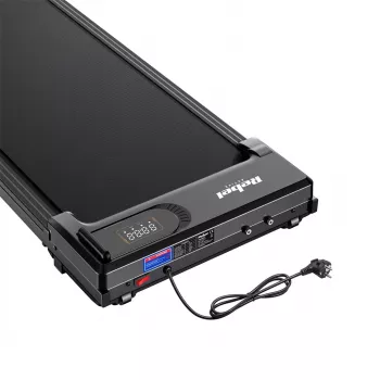 Electric treadmill Rebel RBA-1017 — LED display, speed 1–6 km/h, max user weight 100 kg, mains powered
