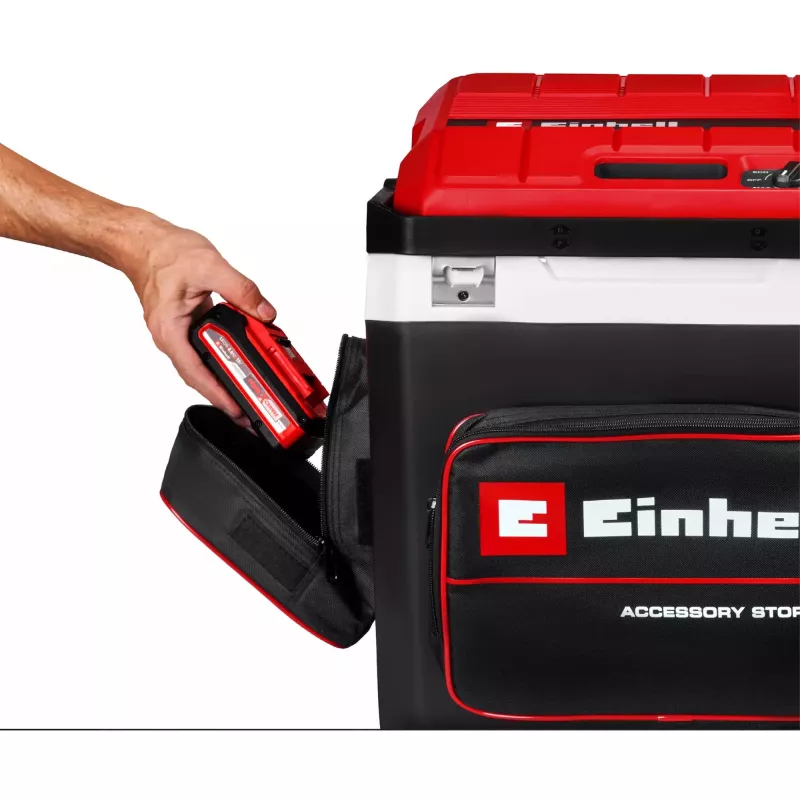 Cool box Einhell TE-COL 18/27 Li‑Solo 27 L battery/electric, cooling 20–60 °C, front pocket