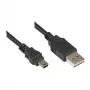 Good Connections Connection Cable USB 2.0 EASY Plug A to Mini-B plug - black - 0,5m