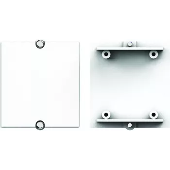 Bachmann blind cover 917.0101 screw domes — replacement cover for recessed cable outlet