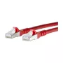 MetzConnect BTR - Patch-Cable - RJ-45 (M) - RJ-45 (M) - 5 m - Shielded - (CAT 6a) - Halogen-Free - Red (1308455066-E)