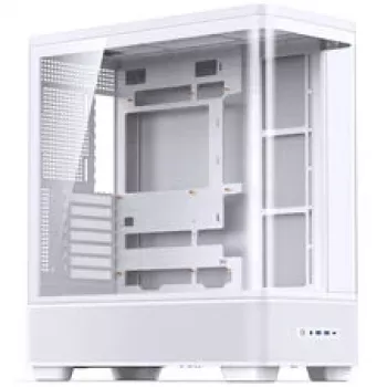 Jonsbo TK-5 Enclosure, Midi-Tower, ATX, Tempered Glass - White