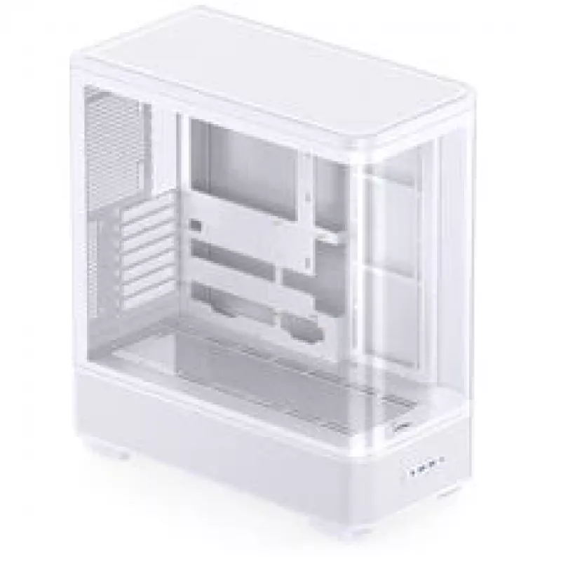 Jonsbo TK-5 Enclosure, Midi-Tower, ATX, Tempered Glass - White