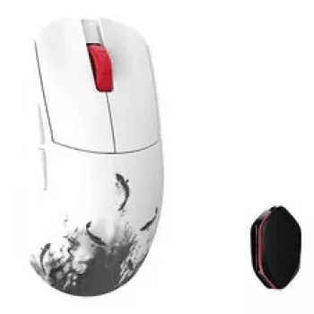 WLMouse YING Magnesium Wireless Gaming Mouse — PAW3950HS sensor, 8K polling, OMRON optical switches, black/white