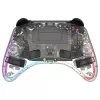Gamepad Deltaco Gaming GAM-198-T Transparent Bluetooth/USB USB-C for Nintendo Switch, Switch 2, Switch OLED, Android, PC