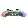 Gamepad Deltaco Gaming GAM-198-T Transparent Bluetooth/USB USB-C for Nintendo Switch, Switch 2, Switch OLED, Android, PC