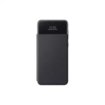 Wallet case Samsung EF-EA336PBEGEW for Galaxy A33 5G, compatible with 6.4 inch screens, Black, 1 card pocket