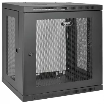 SmartRack 12U Low-Profile Switch-Depth Wall-Mount Small Rack Enclosure