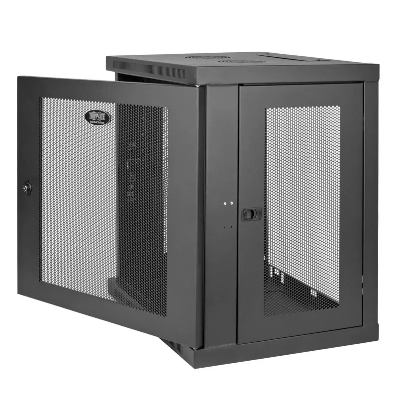 SmartRack 12U Low-Profile Switch-Depth Wall-Mount Small Rack Enclosure