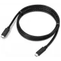 USB cable Lenovo USB4 Gen 2x2 4X91U92143, USB‑C to USB‑C, 1.5 m, 20 Gbit/s, Black