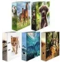Binder folder Herma Motivordner “Lieblingstiere” – cardboard cover, spine width 70 mm, printed design