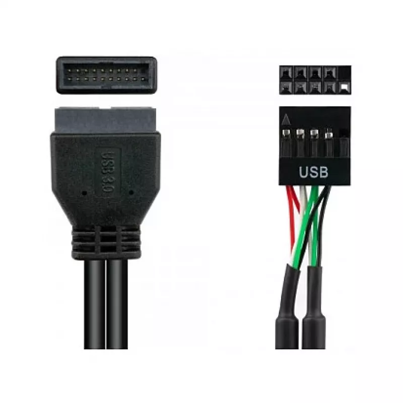 Good Connections 5021-PST4 - 0,6 m - USB 2.0 - 480 Mbit/s - Black