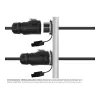 Good Connections IC01-20P303 - S1 - Power (3-Pin) - Black - straight - Metal - Plastic - Gold - copper alloy