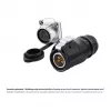 Good Connections IC01-20P303 - S1 - Power (3-Pin) - Black - straight - Metal - Plastic - Gold - copper alloy