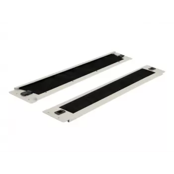 Cable management panel DeLOCK 19 inch Cable Management Brush Strip tool free 2U grey