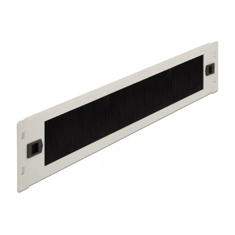 Cable management panel DeLOCK 19 inch Cable Management Brush Strip tool free 2U grey