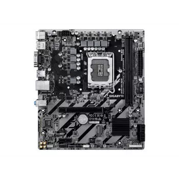 GIGABYTE H810M S2H GEN5 Micro ATX Motherboard — LGA 1851, Intel H810, 2×DIMM DDR5 up to 6400MHz, 1×PCIe 4.0 M.2, 1GbE
