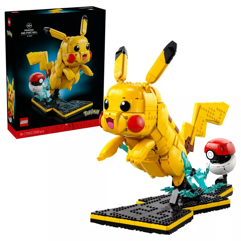 72152 Pokmon Pikachu and Pokball