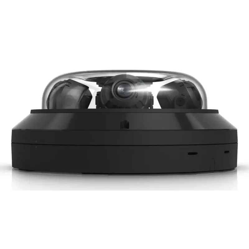 IP security camera UBIQUITI AI Multi Sensor 4 — Dome, Ceiling mount, 3840×2160, 360° FOV, Wired, Black