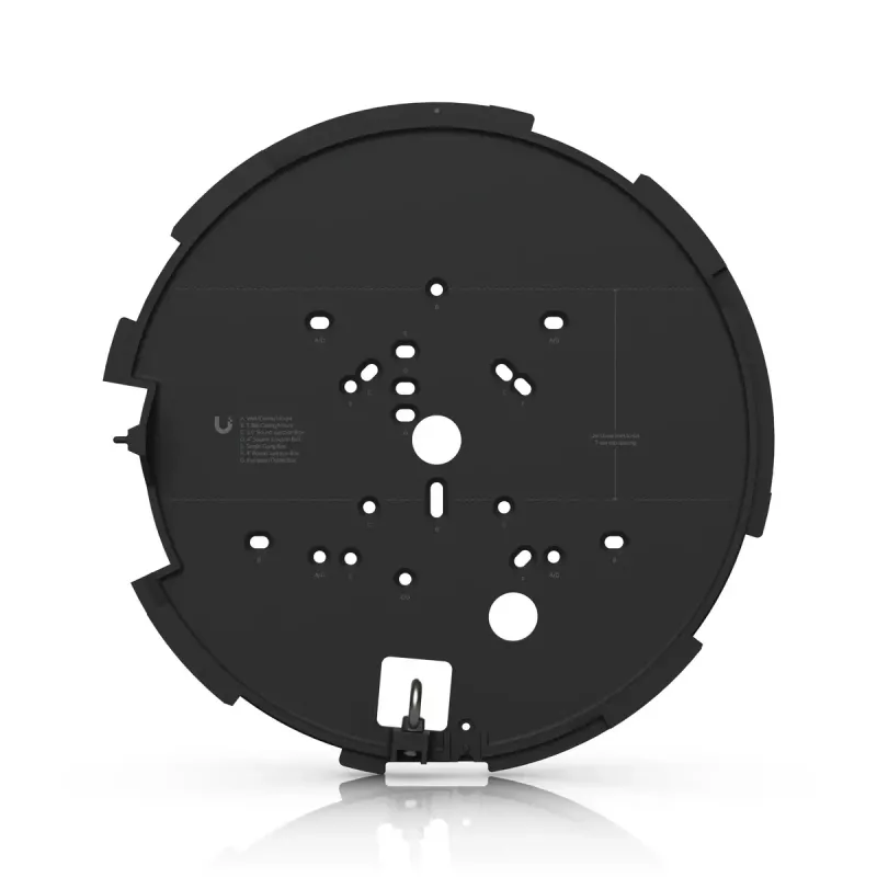 IP security camera UBIQUITI AI Multi Sensor 4 — Dome, Ceiling mount, 3840×2160, 360° FOV, Wired, Black