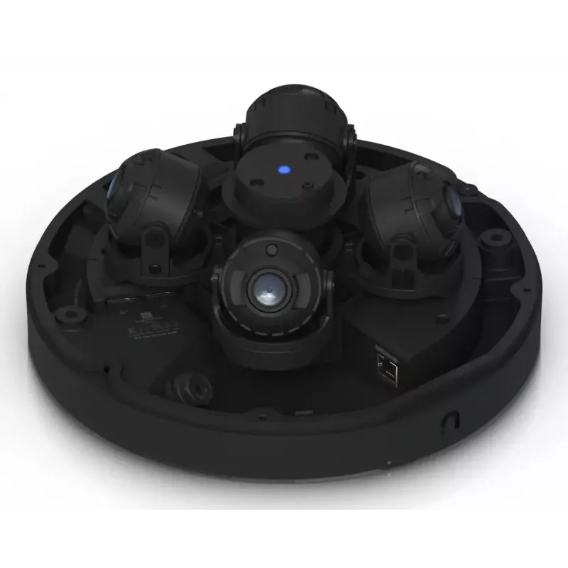 IP security camera UBIQUITI AI Multi Sensor 4 — Dome, Ceiling mount, 3840×2160, 360° FOV, Wired, Black