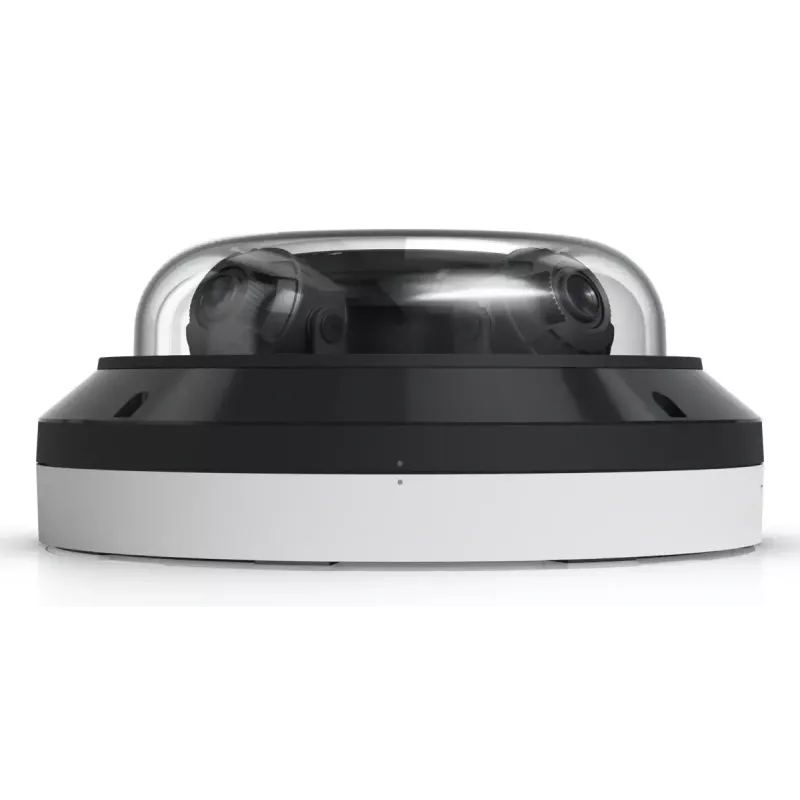 IP dome security camera UBIQUITI AI Multi Sensor 4 — 3840×2160, 360° FOV, 2.33× optical zoom, ceiling mount, wired (white/black)