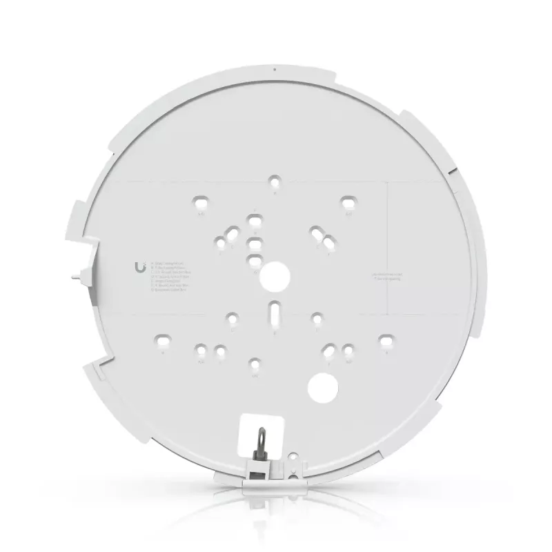 IP dome security camera UBIQUITI AI Multi Sensor 4 — 3840×2160, 360° FOV, 2.33× optical zoom, ceiling mount, wired (white/black)
