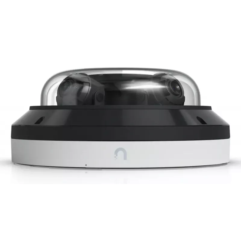 IP dome security camera UBIQUITI AI Multi Sensor 4 — 3840×2160, 360° FOV, 2.33× optical zoom, ceiling mount, wired (white/black)