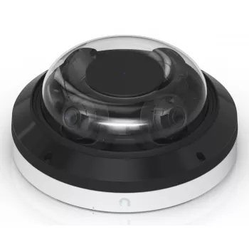 IP dome security camera UBIQUITI AI Multi Sensor 4 — 3840×2160, 360° FOV, 2.33× optical zoom, ceiling mount, wired (white/black)