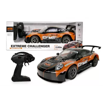 Radio Control Car Artyk Car R/C orange – remote-controlled toy car, battery-powered, model 176982