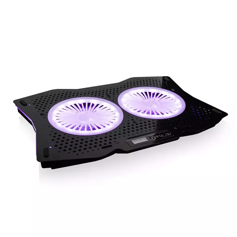 Cooling Pad Modecom MC-CF18 RGB 45.7 cm 2 Fans Black