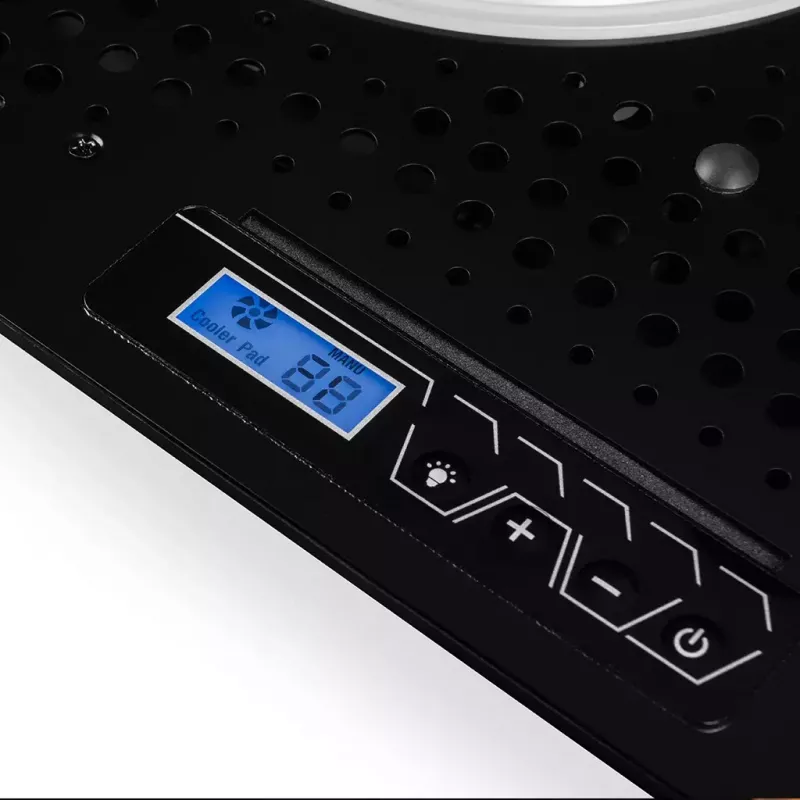 Cooling Pad Modecom MC-CF18 RGB 45.7 cm 2 Fans Black