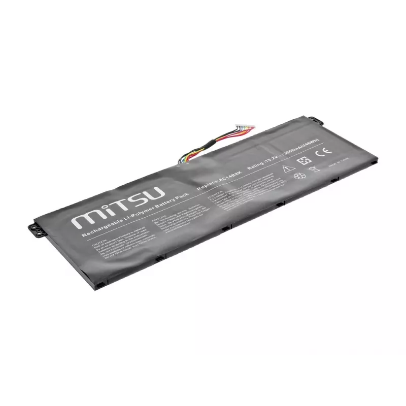 Battery MITSU BC/AC-E3 for Acer laptops 2200 mAh 33 Wh 15.2 V