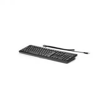 HPE Standard - Keyboard - USB - Spanish - Silver, Carbonite - for MultiSeat t200, Compaq Business Desktop dc7700, Flexible Thin Client t510