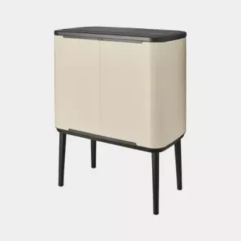Brabantia Bo Touch Bin 34 L 2 baskets Beige Width 540 mm Depth 312 mm Height 680 mm