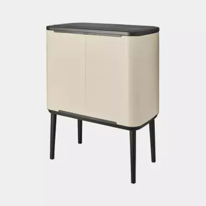 Brabantia Bo Touch Bin 34 L 2 baskets Beige Width 540 mm Depth 312 mm Height 680 mm