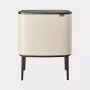 Brabantia Bo Touch Bin 34 L 2 baskets Beige Width 540 mm Depth 312 mm Height 680 mm