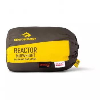 Sea to Summit Reactor Midweight R sleeping bag liner - beluga