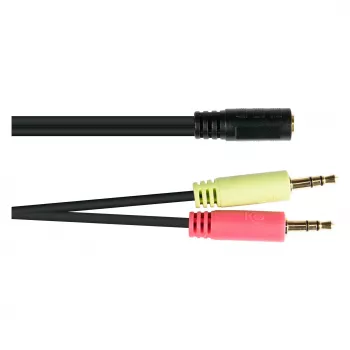 Good Connections Headsetadapter jack 3,5mm OMTP Pin-Bel.