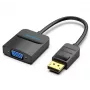 I/O Adapter DP to VGA/0.15M Black Hbfbb Vention