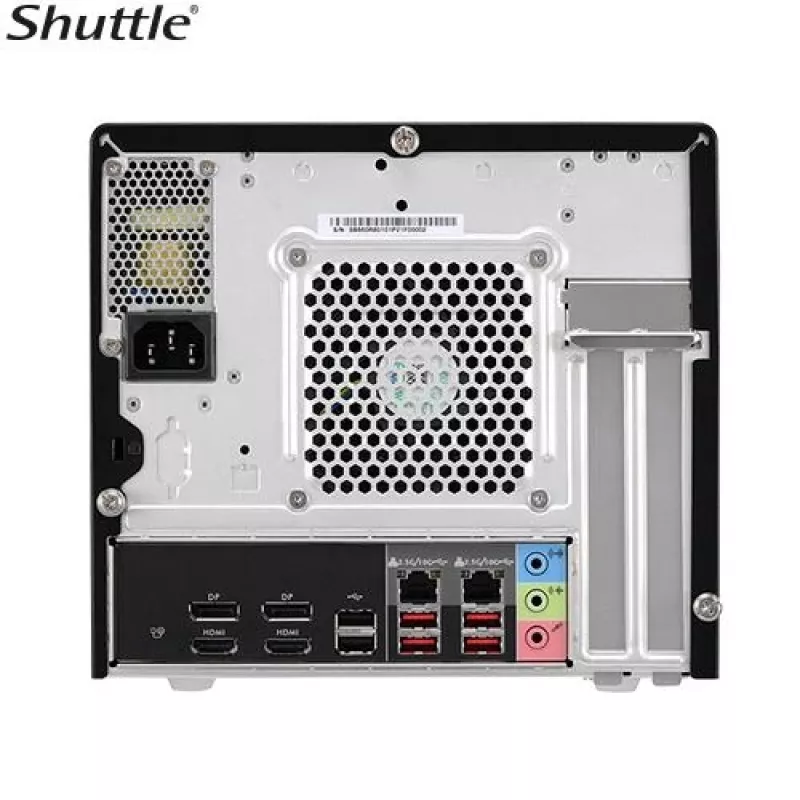 Shuttle PCB-SB860R811 SB860R8 XPC Cube Barebone, S-1851,Intel B860, 4x DDR5, Xe Graphics,500W, black